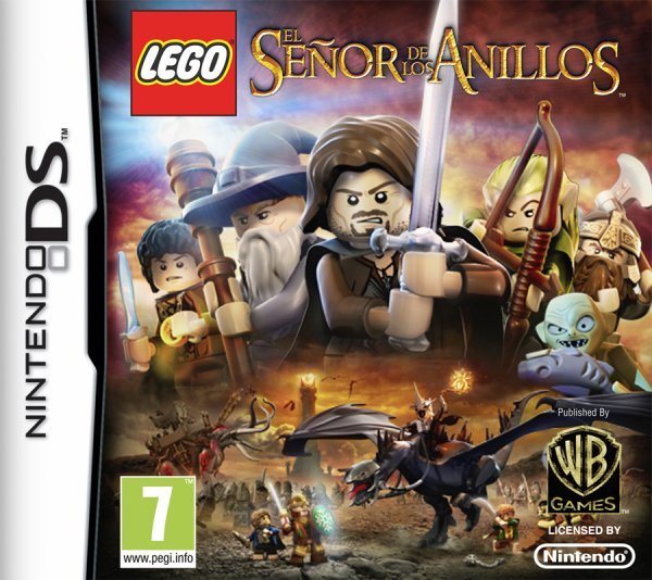 Caratula de LEGO El Señor de los Anillos para Nintendo DS