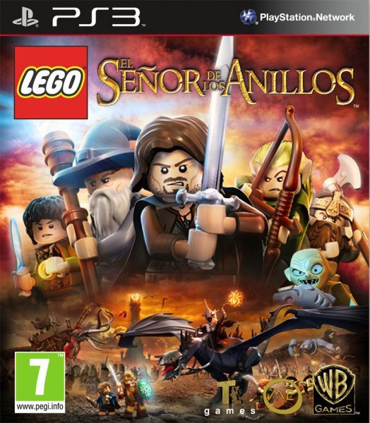Caratula de LEGO El Señor de los Anillos para PlayStation 3