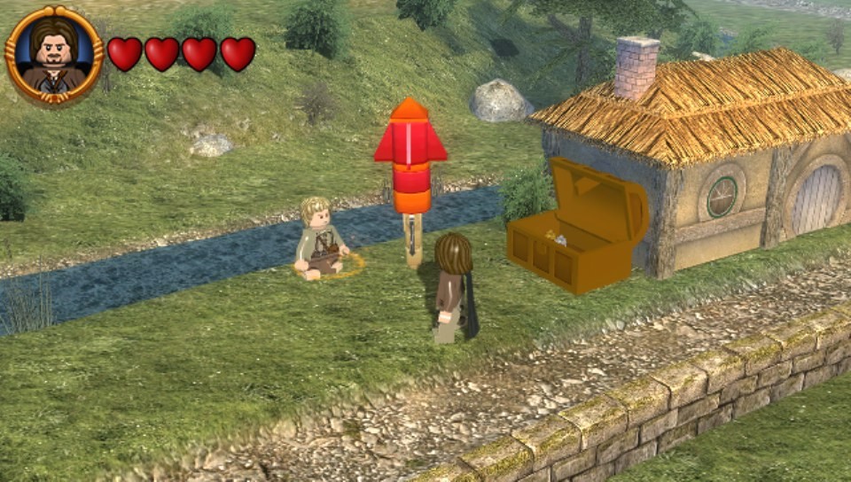 Pantallazo de LEGO El Señor de los Anillos para PS Vita
