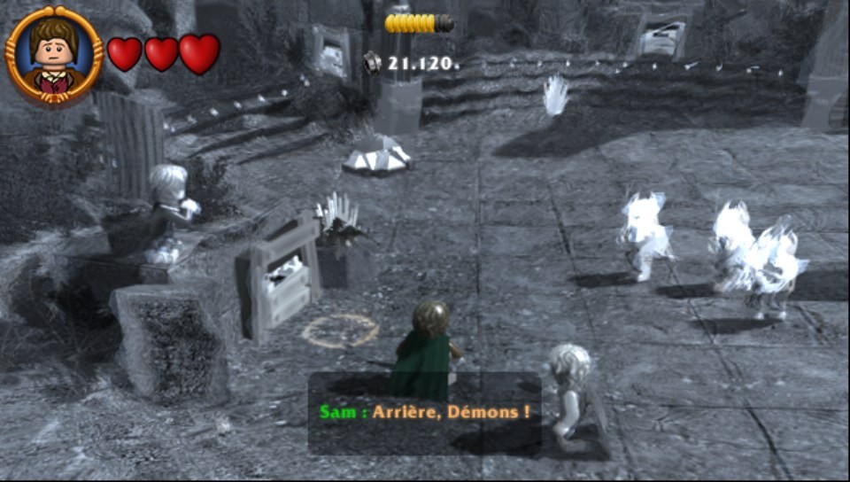 Pantallazo de LEGO El Señor de los Anillos para PS Vita