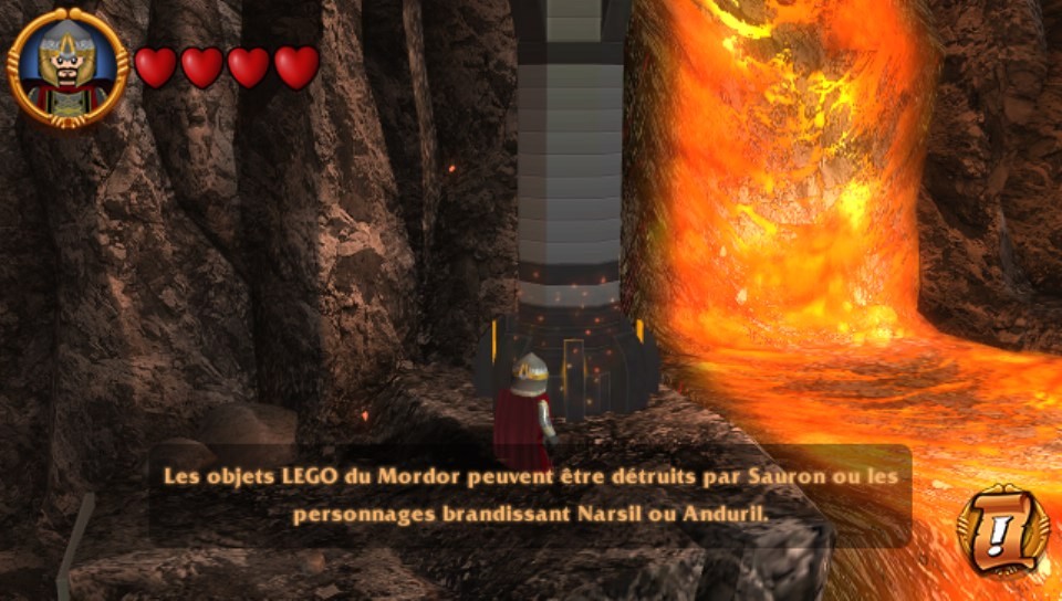 Pantallazo de LEGO El Señor de los Anillos para PS Vita