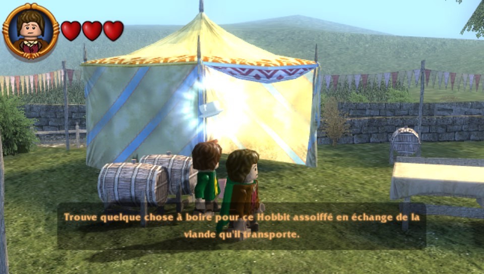 Pantallazo de LEGO El Señor de los Anillos para PS Vita