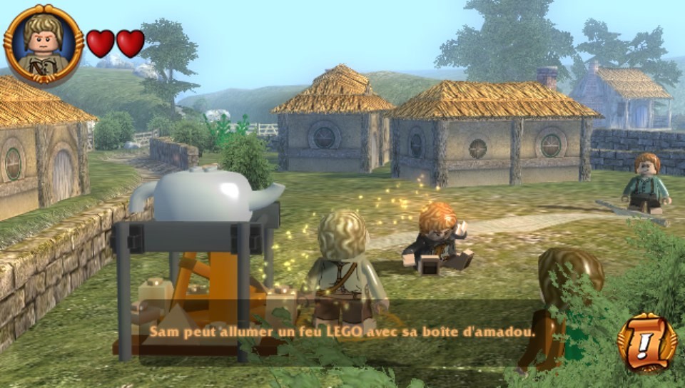 Pantallazo de LEGO El Señor de los Anillos para PS Vita