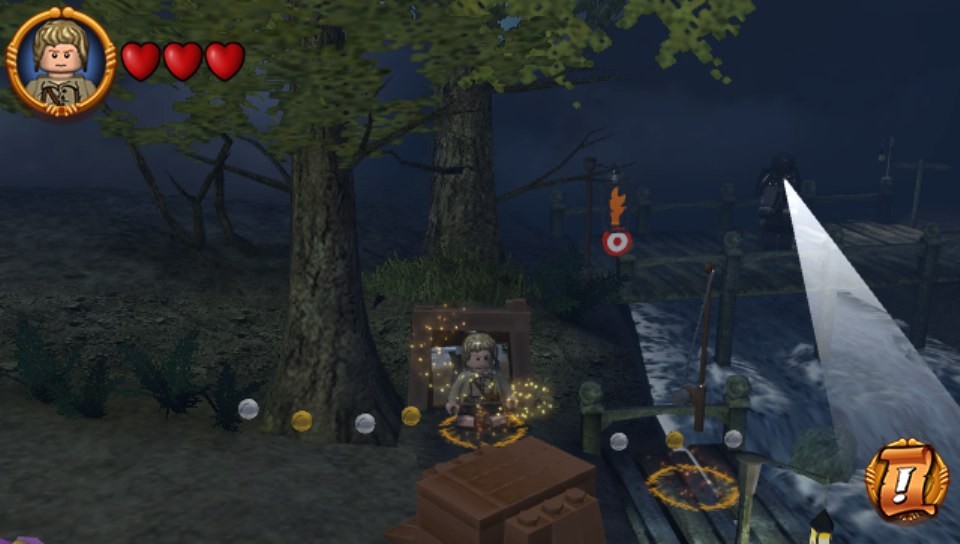 Pantallazo de LEGO El Señor de los Anillos para PS Vita