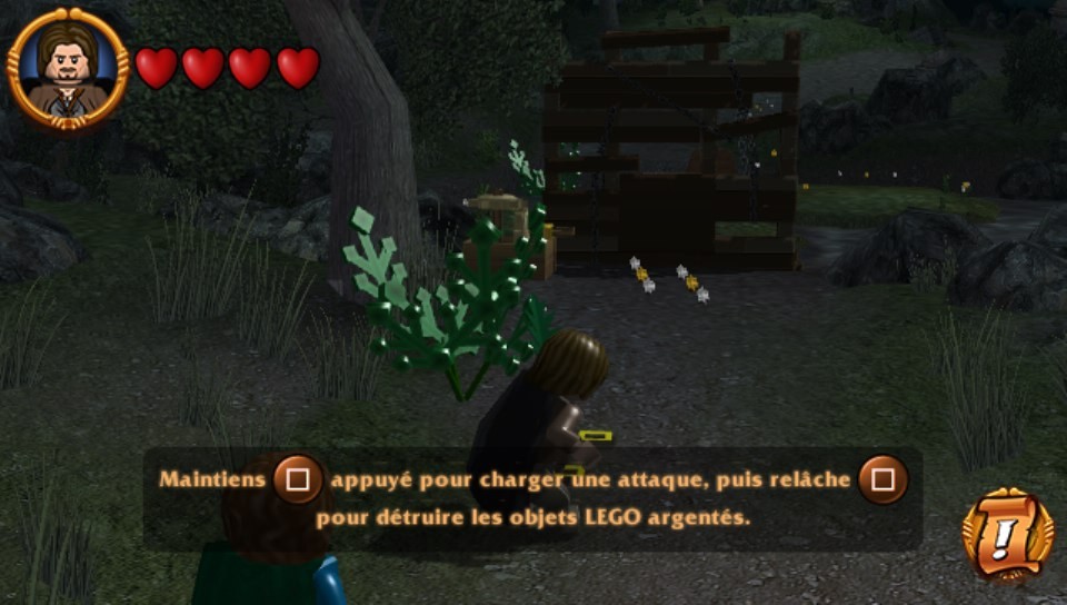 Pantallazo de LEGO El Señor de los Anillos para PS Vita