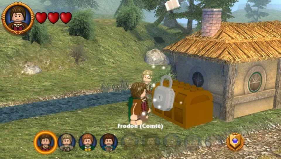 Pantallazo de LEGO El Señor de los Anillos para PS Vita