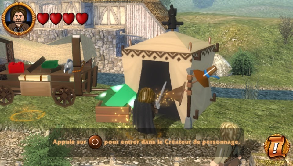 Pantallazo de LEGO El Señor de los Anillos para PS Vita