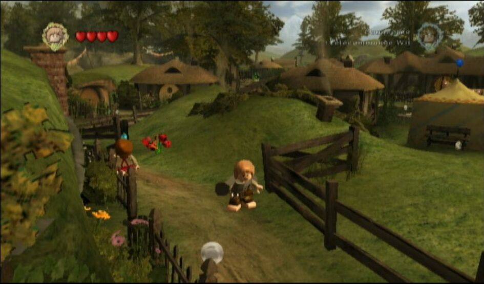 Pantallazo de LEGO El Señor de los Anillos para Wii