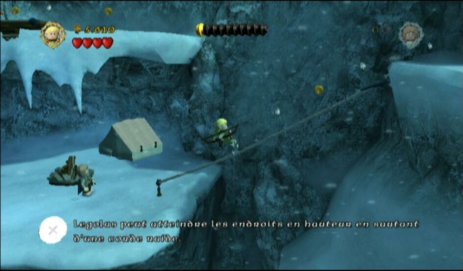 Pantallazo de LEGO El Señor de los Anillos para Wii