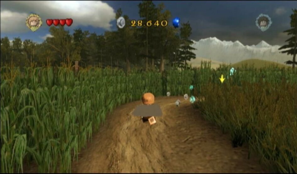 Pantallazo de LEGO El Señor de los Anillos para Wii