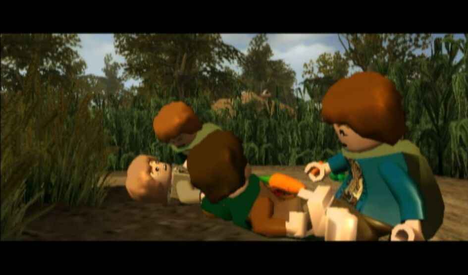 Pantallazo de LEGO El Señor de los Anillos para Wii