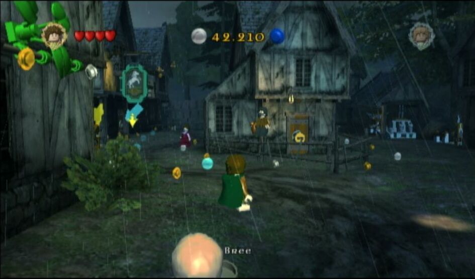 Pantallazo de LEGO El Señor de los Anillos para Wii