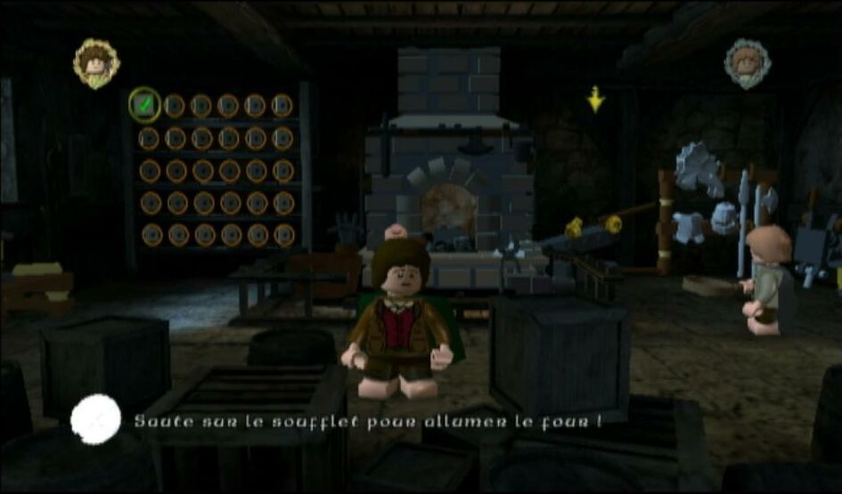 Pantallazo de LEGO El Señor de los Anillos para Wii