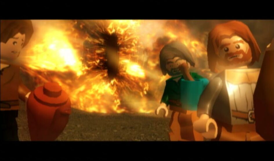 Pantallazo de LEGO El Señor de los Anillos para Wii