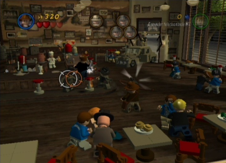 Pantallazo de LEGO Indiana Jones 2: La Aventura Continua para Wii