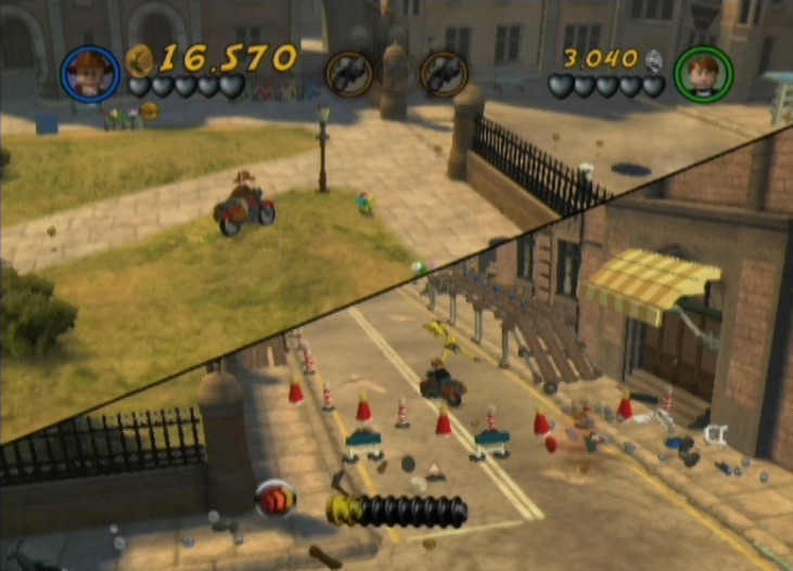Pantallazo de LEGO Indiana Jones 2: La Aventura Continua para Wii