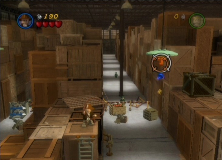 Pantallazo de LEGO Indiana Jones 2: La Aventura Continua para Wii