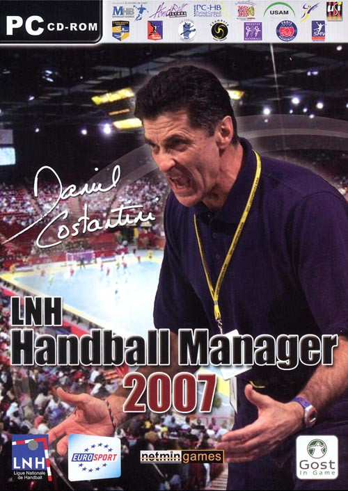 Caratula de LNH Handball Manager 2007 para PC