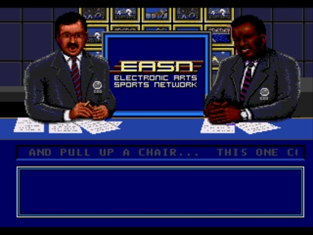 Pantallazo de Lakers versus Celtics and the NBA Playoffs para Sega Megadrive