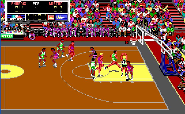Pantallazo de Lakers vs. Celtics and the NBA Playoffs para PC