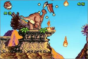 Pantallazo de Land Before Time: Into the Mysterious Beyond, The para Game Boy Advance