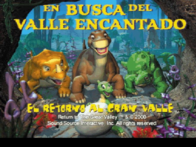 Pantallazo de Land Before Time: Return to the Great Valley, The para PlayStation