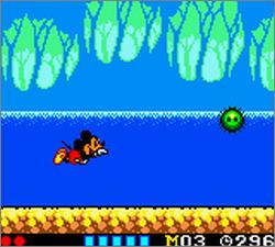 Pantallazo de Land of Illusion Starring Mickey Mouse para Gamegear