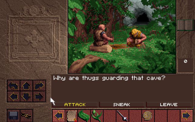 Pantallazo de Lands of Lore: The Throne of Chaos para PC