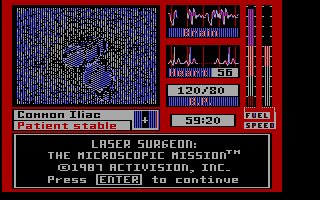 Pantallazo de Laser Surgeon: The Microscopic Mission para PC