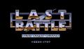 Pantallazo nº 29644 de Last Battle (320 x 240)