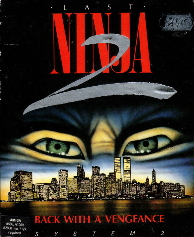 Caratula de Last Ninja 2: Back With A Vengeance para Amiga