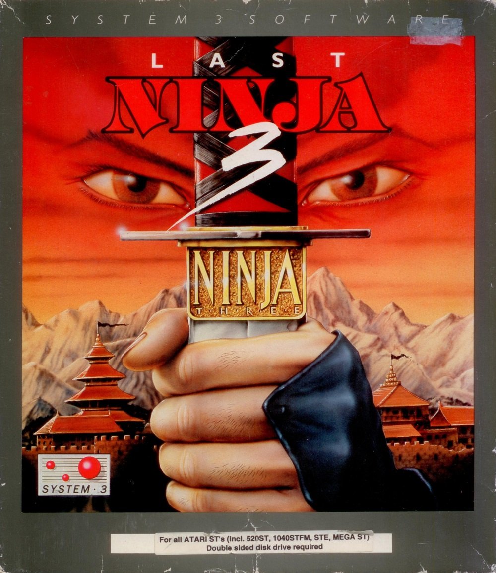 Caratula de Last Ninja 3 para Atari ST
