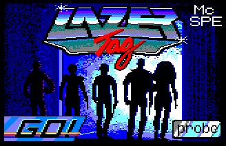 Pantallazo de Lazertag para Amstrad CPC