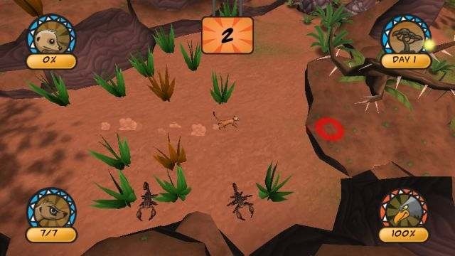 Pantallazo de Lead the Meerkats (Wii Ware) para Wii
