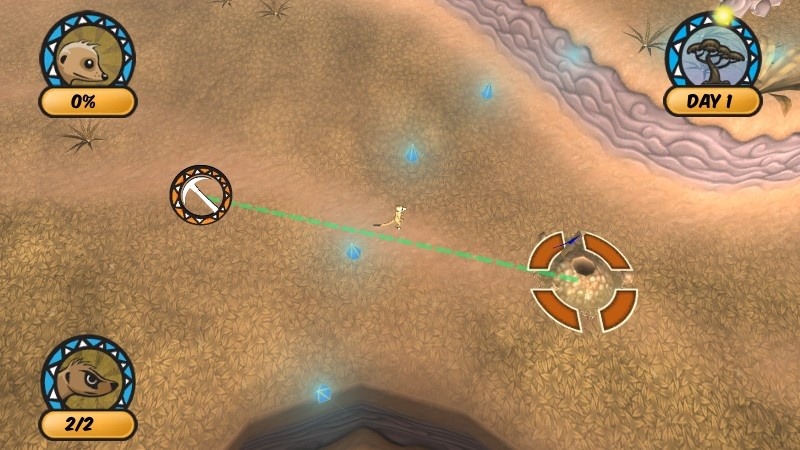 Pantallazo de Lead the Meerkats (Wii Ware) para Wii