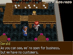 Pantallazo de Legacy of Ys: Books I & II para Nintendo DS