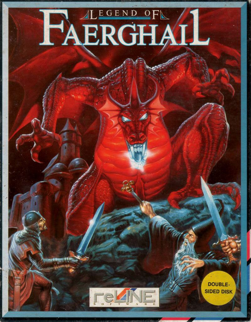 Caratula de Legend of Faerghail para Atari ST