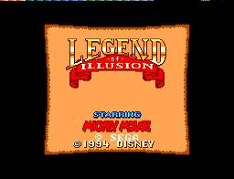 Pantallazo de Legend of Illusion starring Mickey Mouse para Sega Master System