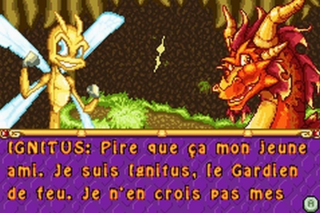 Pantallazo de Legend of Spyro: A New Beginning, The para Game Boy Advance