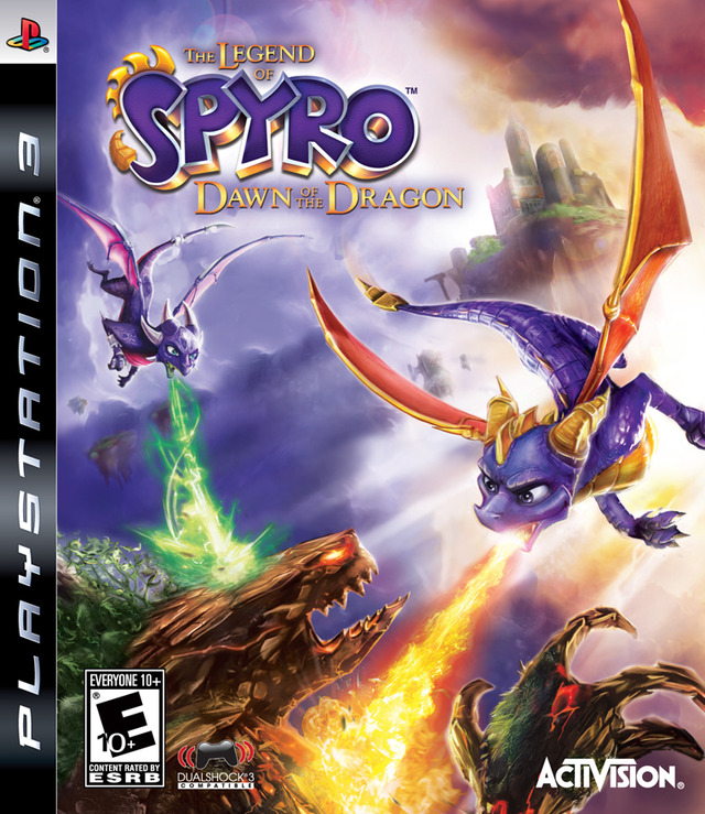 Caratula de Legend of Spyro: Dawn of the Dragon, The para PlayStation 3