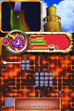 Pantallazo de Legend of Spyro: The Eternal Night para Nintendo DS