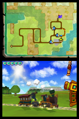 Pantallazo de Legend of Zelda: Spirit Tracks, The para Nintendo DS