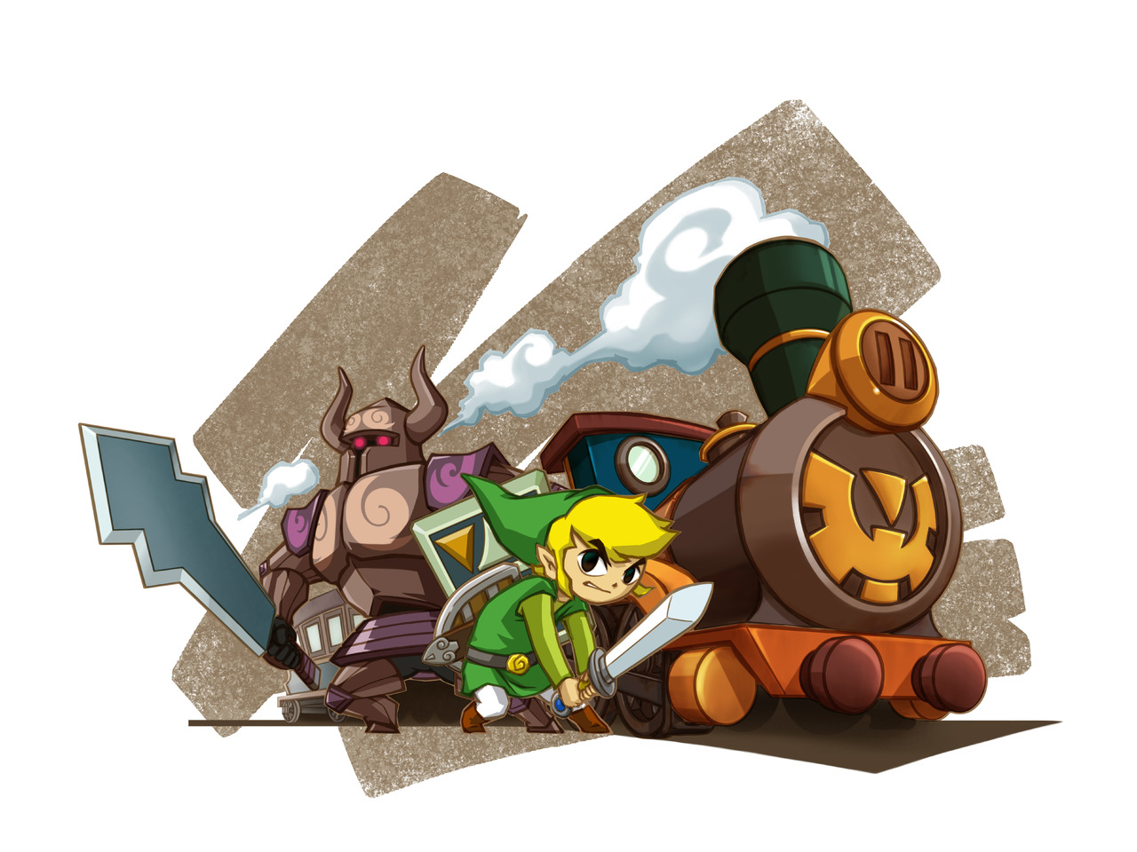 Pantallazo de Legend of Zelda: Spirit Tracks, The para Nintendo DS