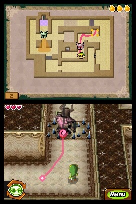 Pantallazo de Legend of Zelda: Spirit Tracks, The para Nintendo DS
