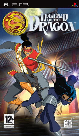 Caratula de Legend of the Dragon para PSP