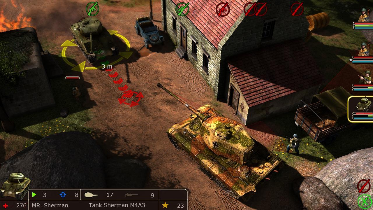 Pantallazo de Legends of War: Pattons Campaign para PC
