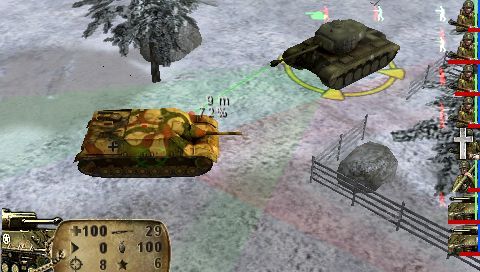 Pantallazo de Legends of War: Pattons Campaign para PSP