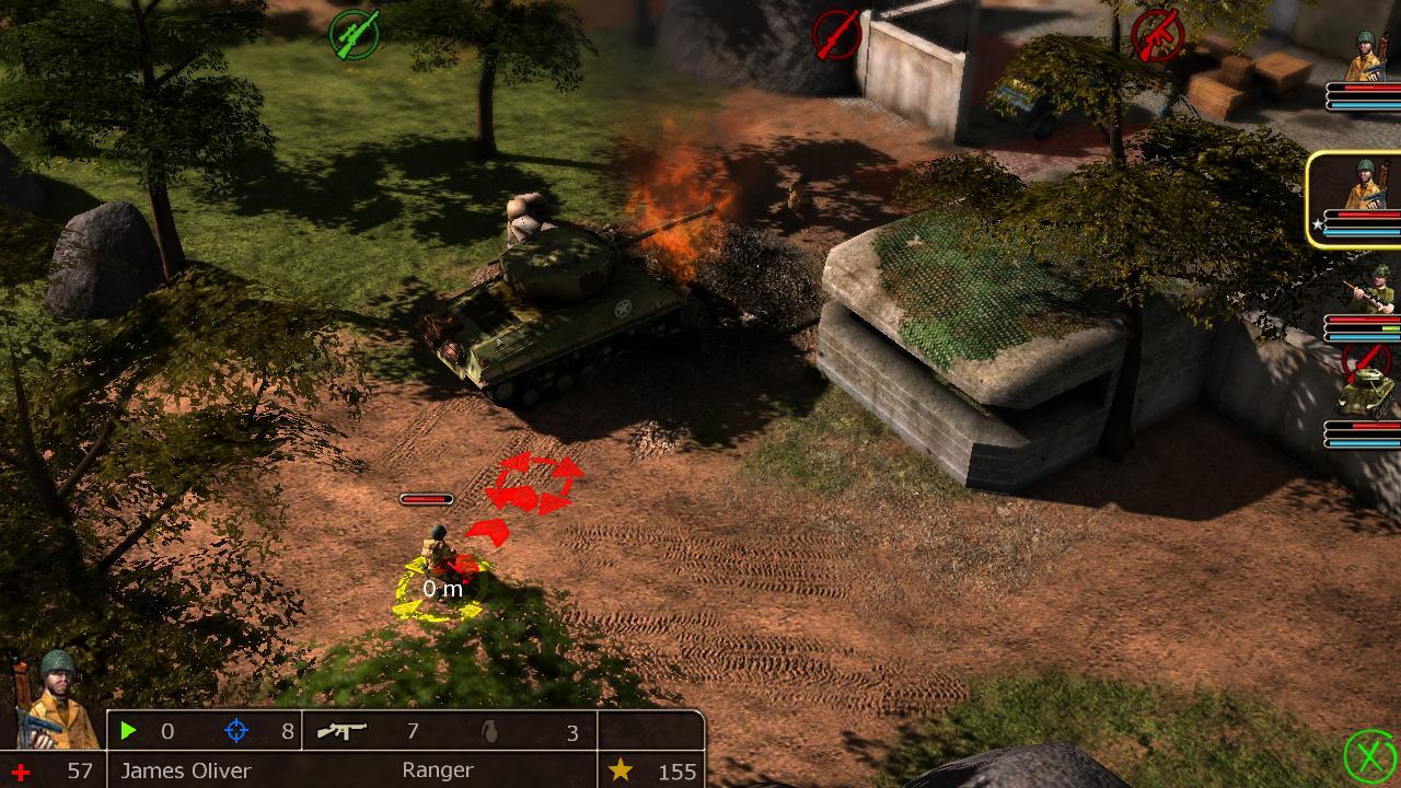Pantallazo de Legends of War: Pattons Campaign para Xbox 360