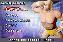Pantallazo de Legends of Wrestling II para Game Boy Advance