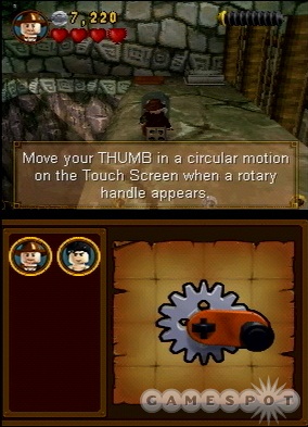 Pantallazo de Lego Indiana Jones: The Original Adventures para Nintendo DS